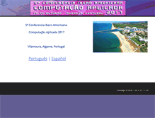 Tablet Screenshot of ciaca-conf.org